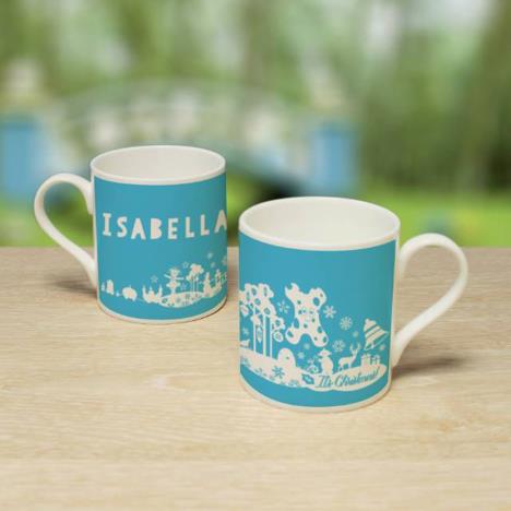 Personalised In The Night Garden Christmas Balmoral Mug Extra Image 1